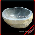 Indoor Small Size Natural Carved Marble Stone Bathtub For Sale YL-Y090